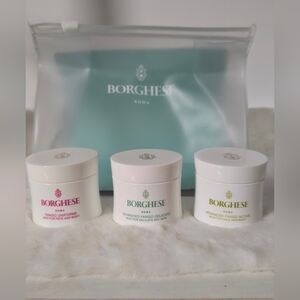 Borghese Roma Skincare Collection With Bag 15g Each Includes 3